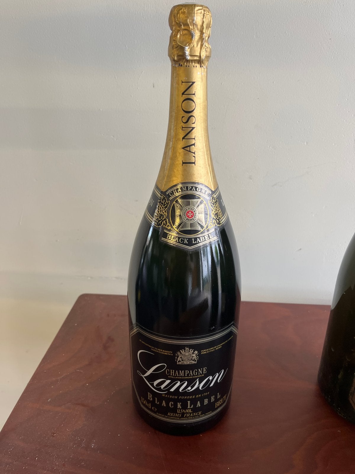 Lanson Black Label Brut Champagne magnum, Frankrijk, Nieuw, Ophalen of Verzenden, Champagne