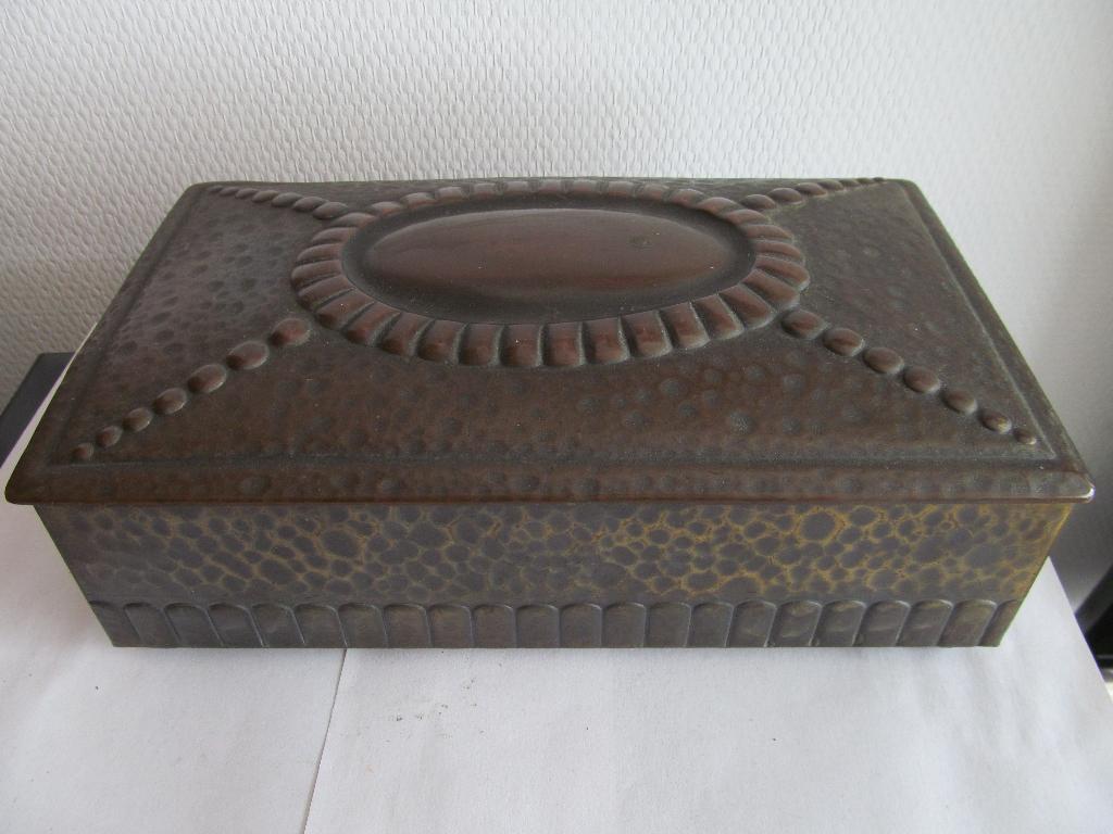 Antieke art deco doos, Antiek en Kunst, Antiek | Woonaccessoires, Ophalen