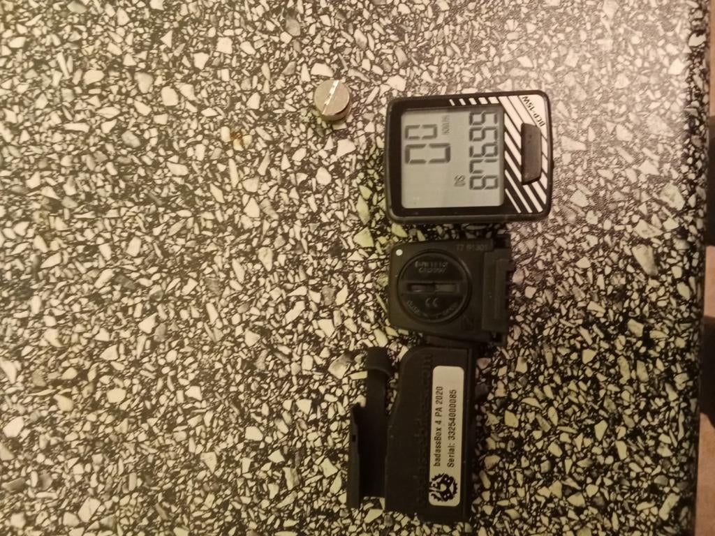 Fietscomputer BCP-15W met badassBox 4 PA 2020, Ophalen of Verzenden, Draadloos, Gebruikt