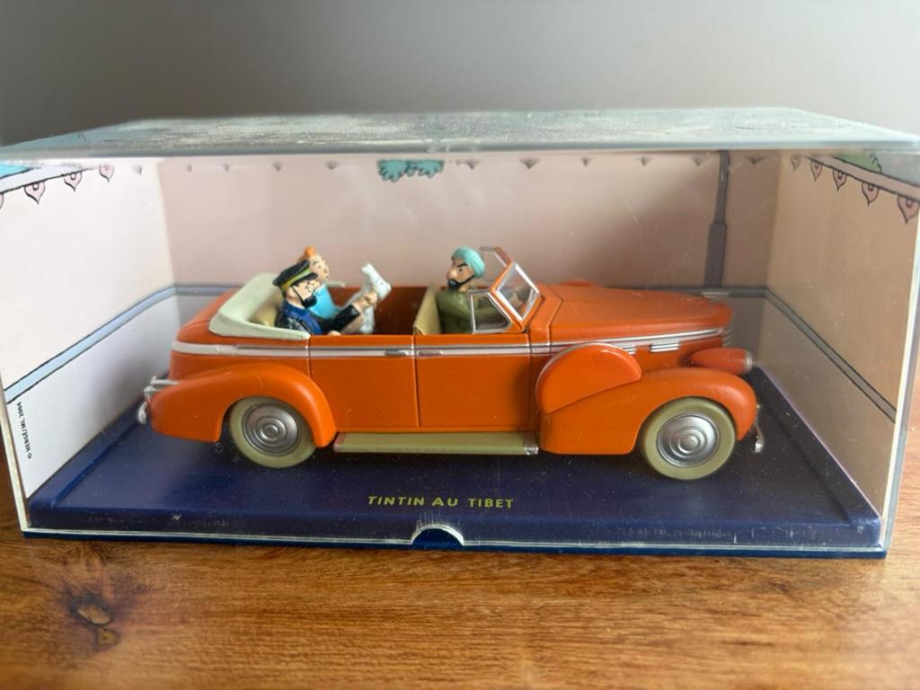 Kuifje in Tibet modelauto met figuren, Ophalen of Verzenden