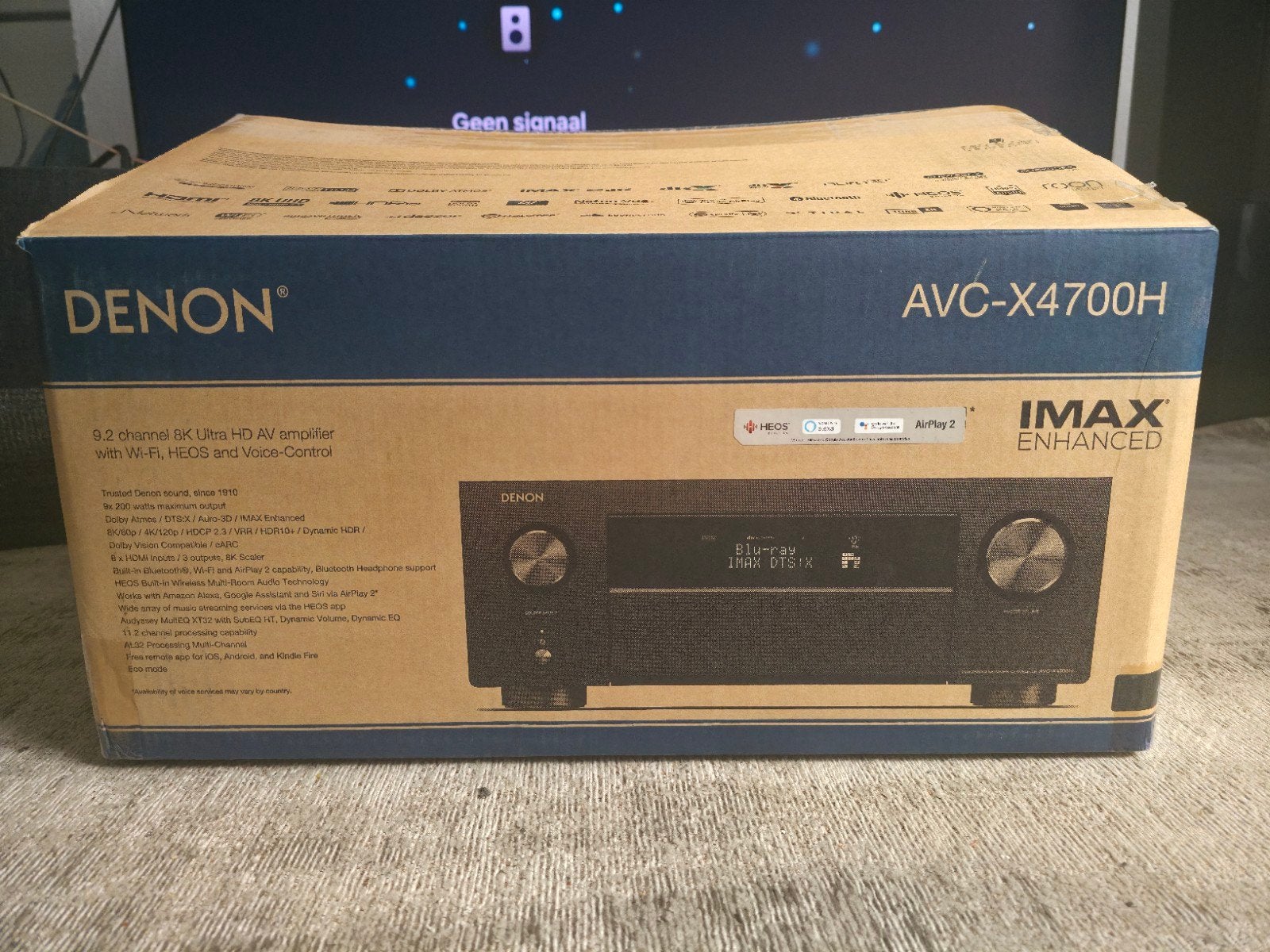 Denon AVC-X4700H - zgan - 8K - 2.1 HDMI, Overige systemen, Denon, Ophalen of Verzenden, Zo goed als nieuw