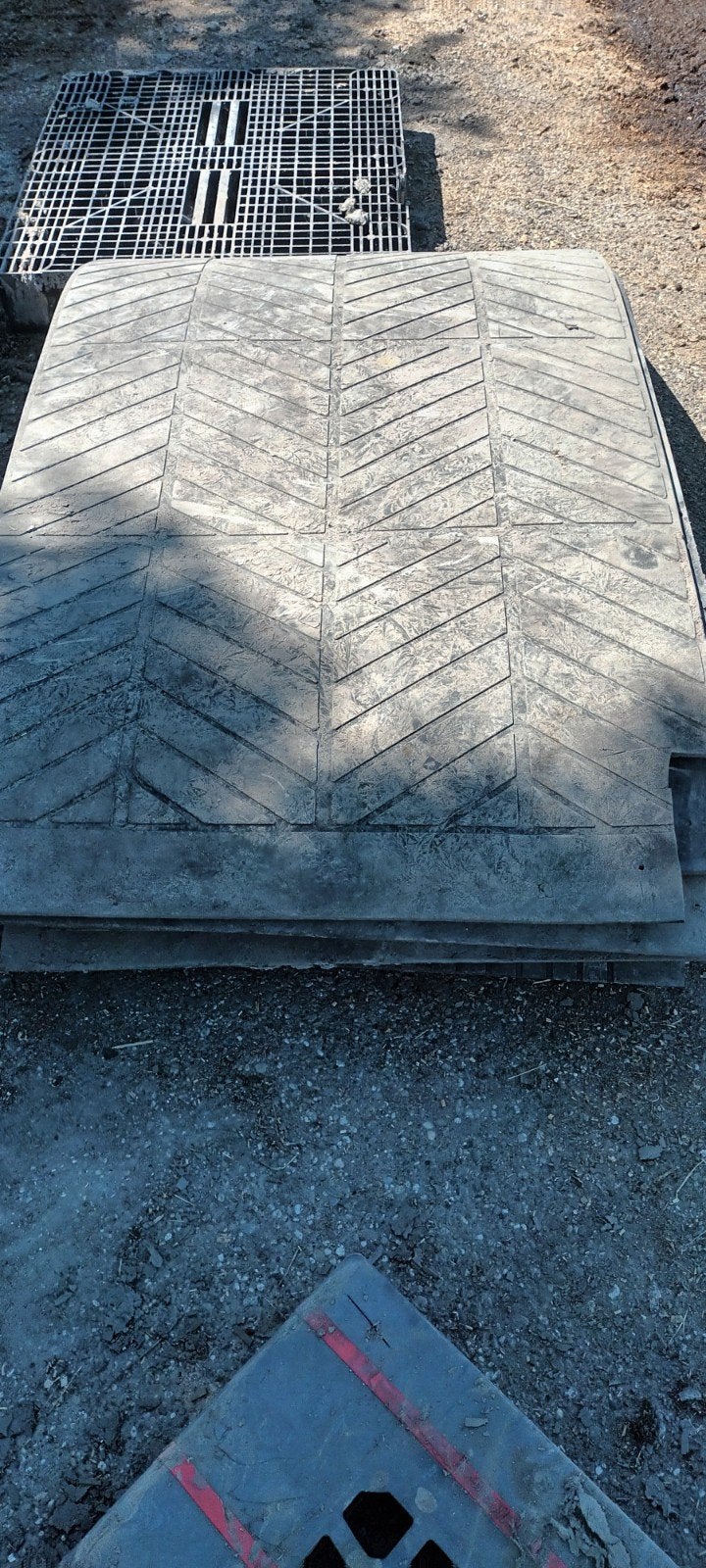 Rubberen stalmatten, Ophalen of Verzenden