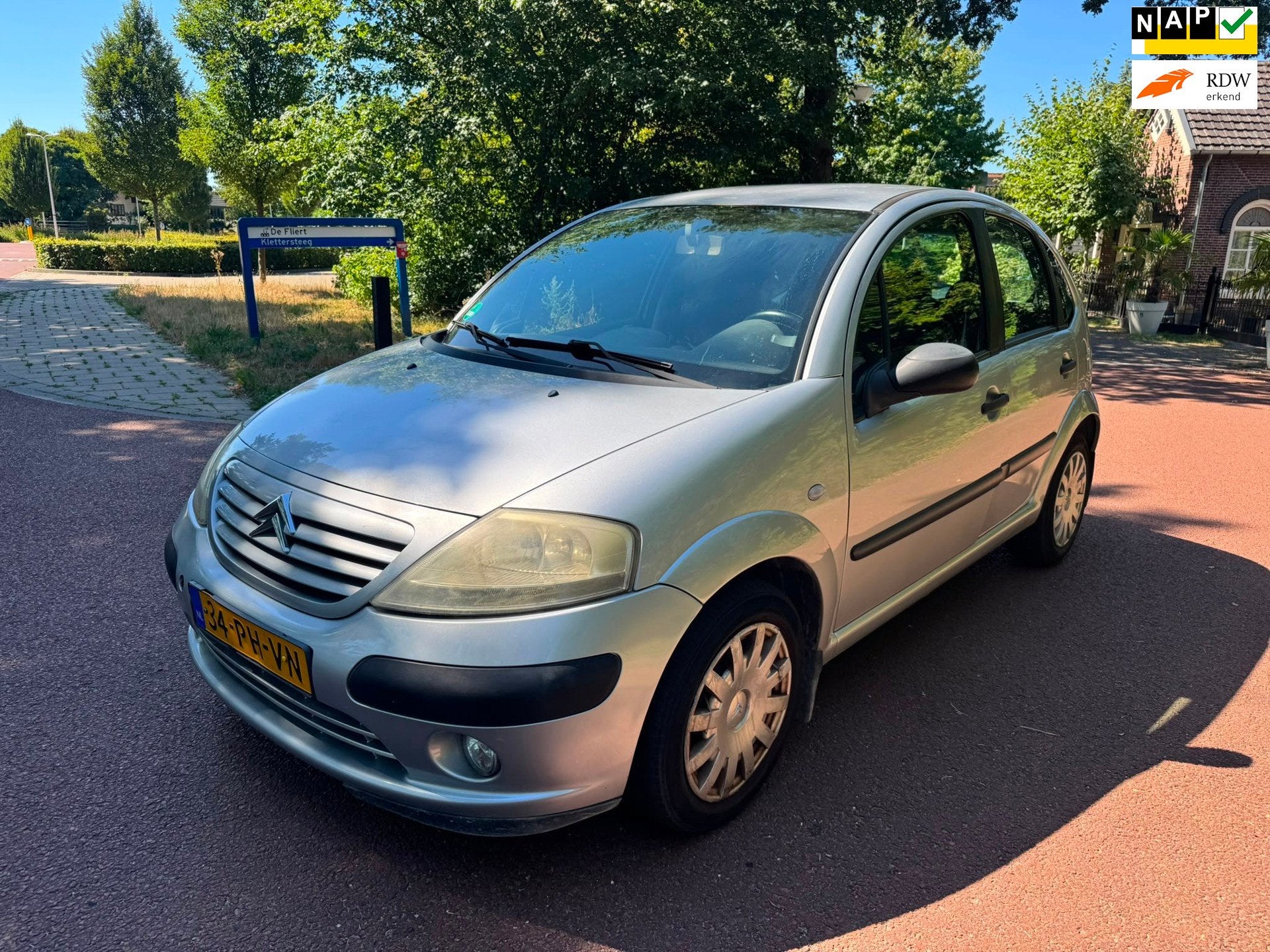 Citroen C3 1.4i-16V Différence / Airco / Automaat / Aux / N, Auto's, USB, 4 cilinders, Origineel Nederlands, Bedrijf