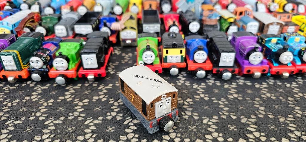 Thomas de trein Take n play Toby, Kinderen en Baby's, Speelgoed | Thomas de Trein, Zo goed als nieuw, Ophalen of Verzenden