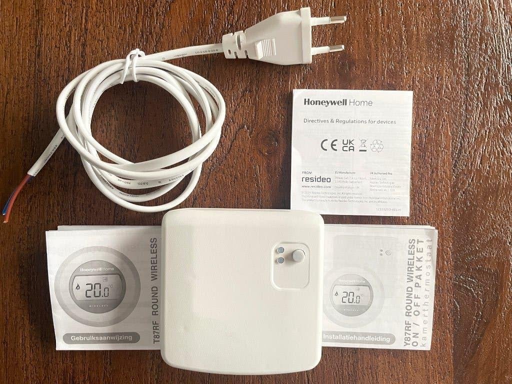 Honeywell Round thermostaat rf module, Ophalen of Verzenden, Nieuw