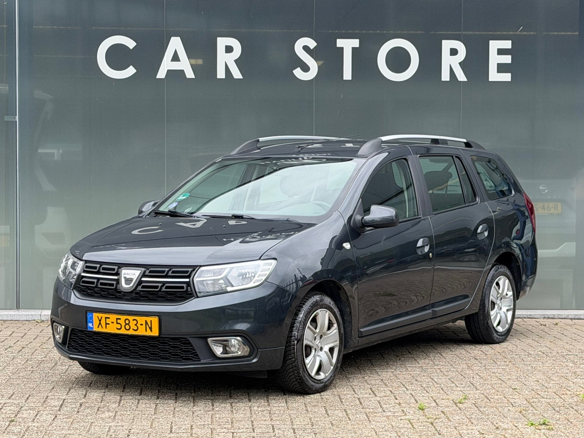 Dacia Logan MCV 0.9 TCe Ambiance AIRCO 1E EIGENAAR, Auto's, Dacia, Voorwielaandrijving, 898 cc, Stof, Start-stop-systeem