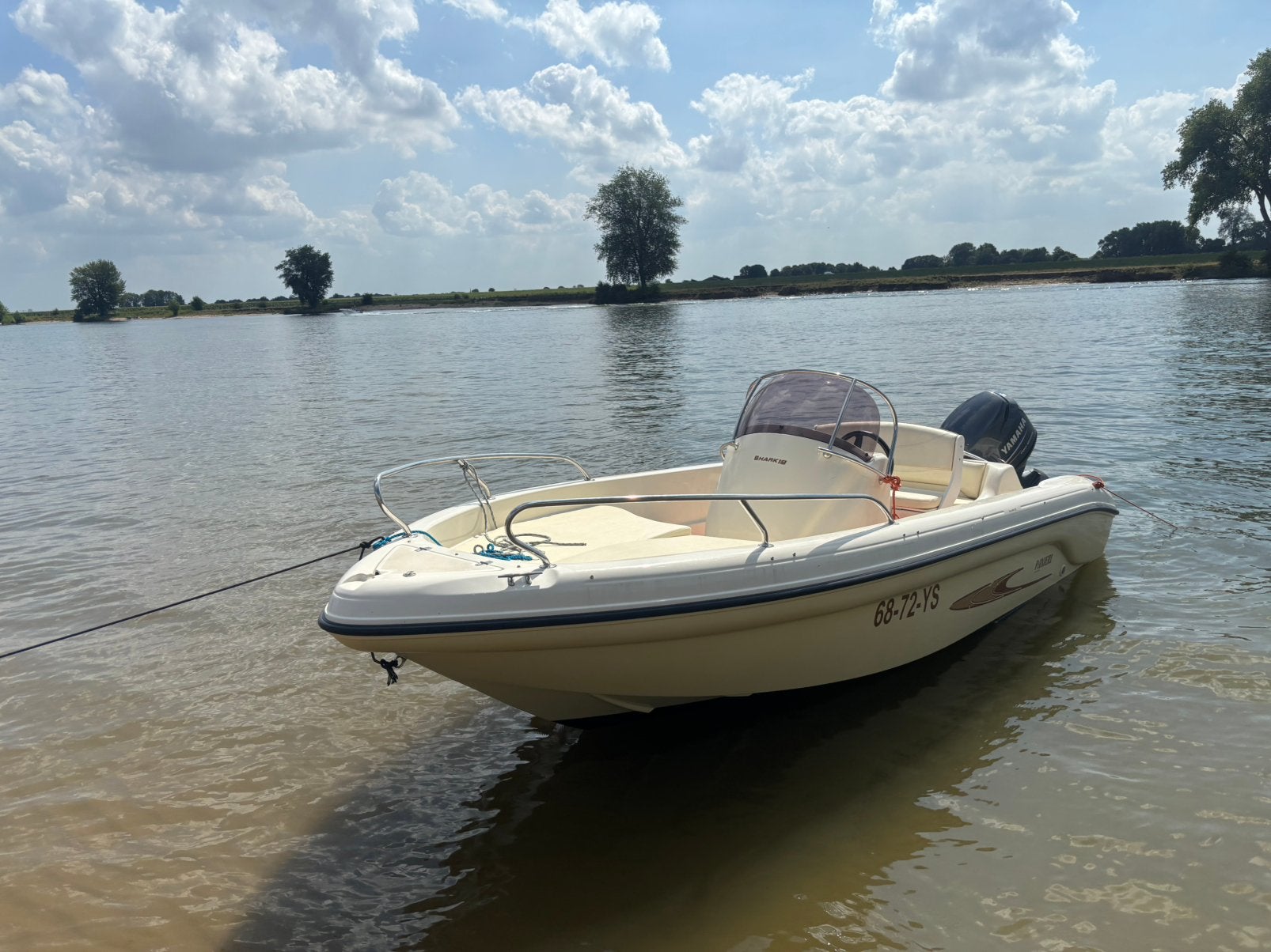 Ranieri shark 19 ft 115 pk Yamaha 4 takt, 70 pk of meer, Overige merken, Gebruikt, Viertaktmotor