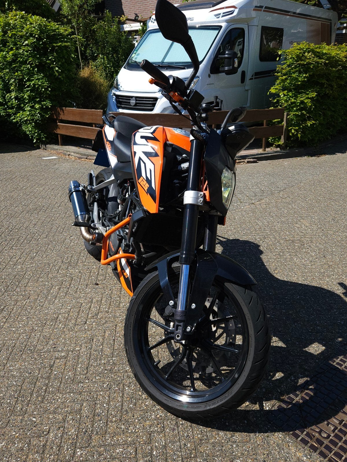 KTM Duke 125cc A1 goede staat met veel extras!, Motoren, Motoren | KTM, Particulier, Naked bike, Ophalen