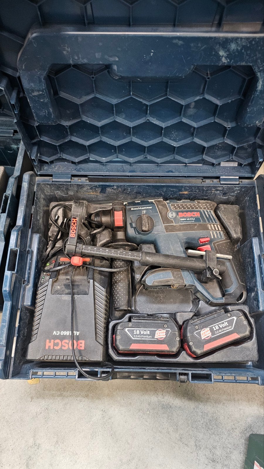 Bosch GBH 18vLi, Ophalen, Gebruikt, Boormachine
