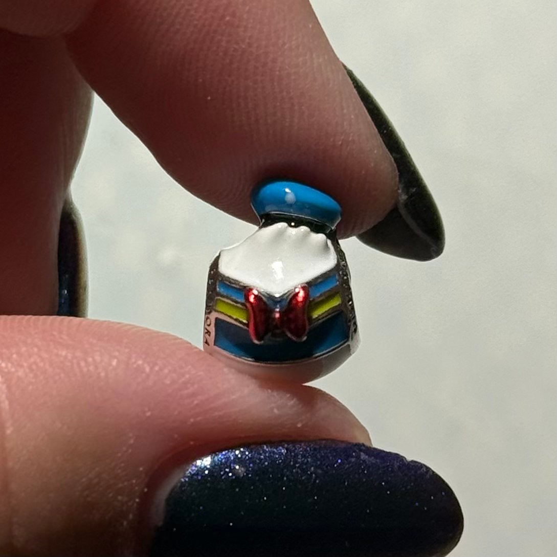 Pandora disney parks Donald Duck Icon Bedel, Ophalen, Pandora, Nieuw, 1 bedel