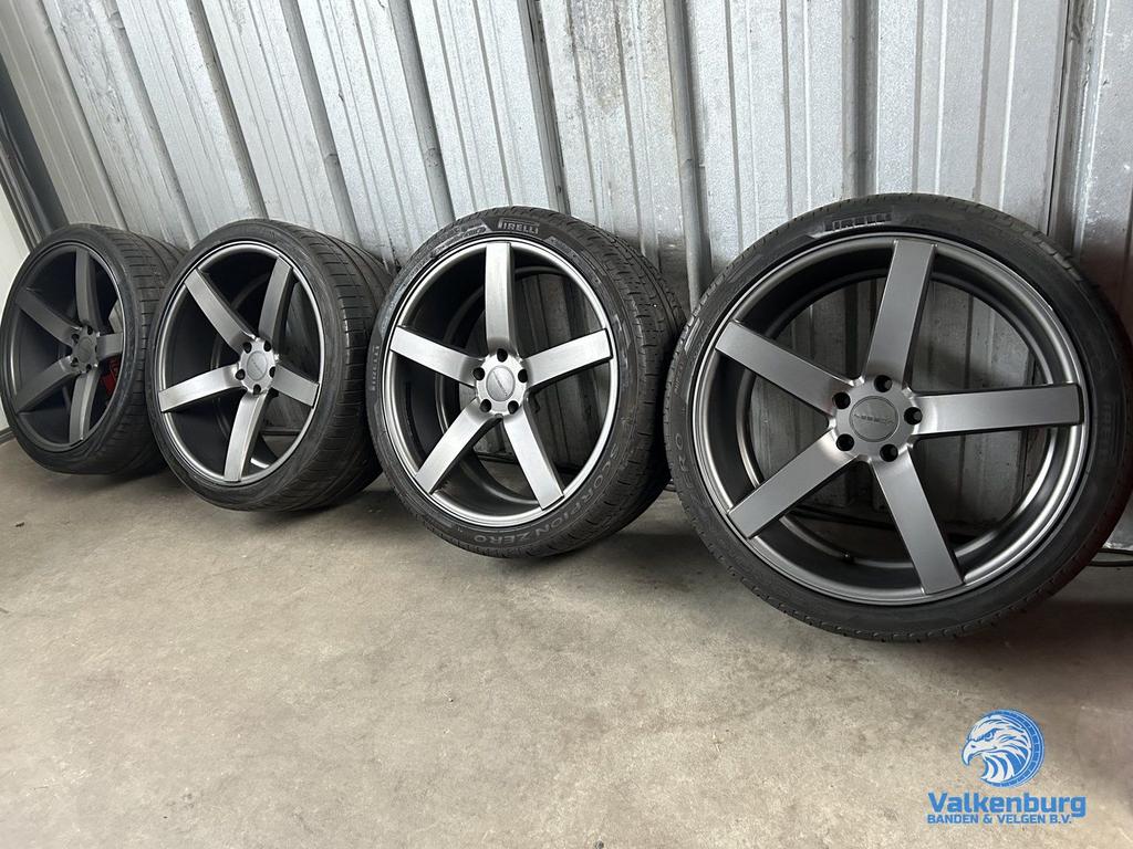 5mm! BMW X5 X6 Vossen 22 inch Concave breedset velgen 5x120, Gebruikt, -, 265 mm, -