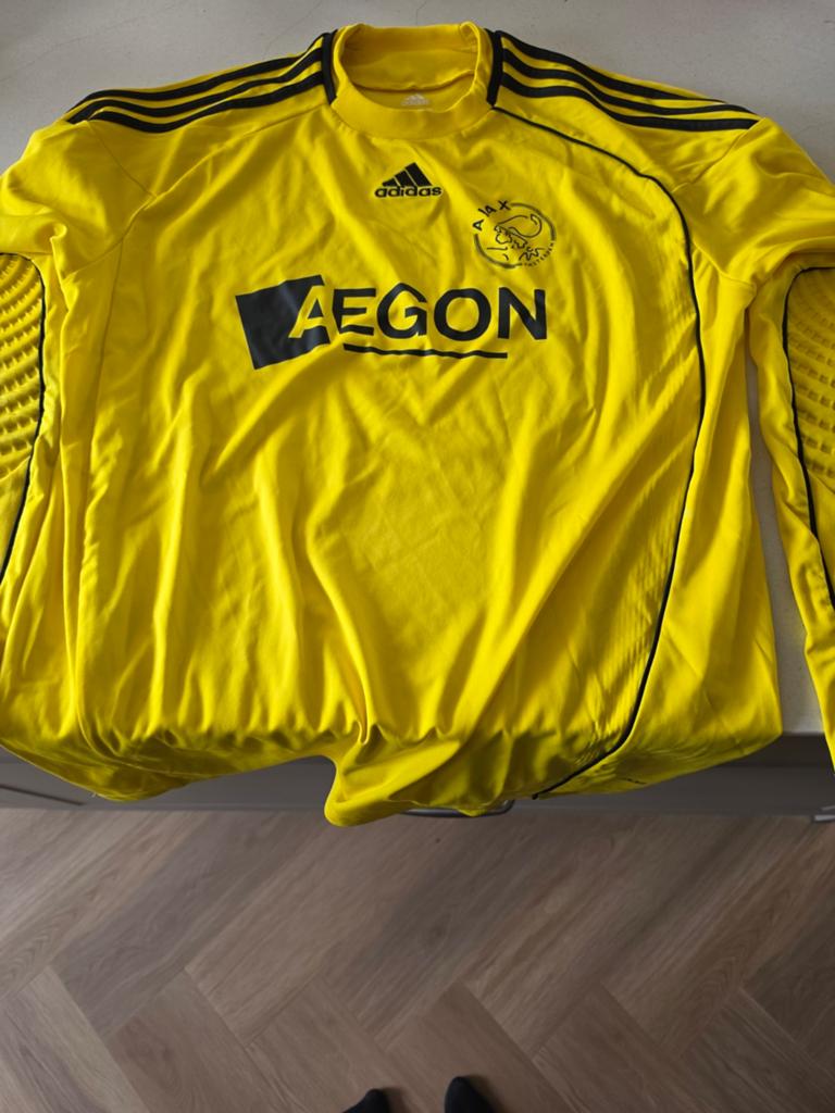 Ajax keepershirt 2010-2011 maat M, Maat M, Ophalen of Verzenden, Shirt