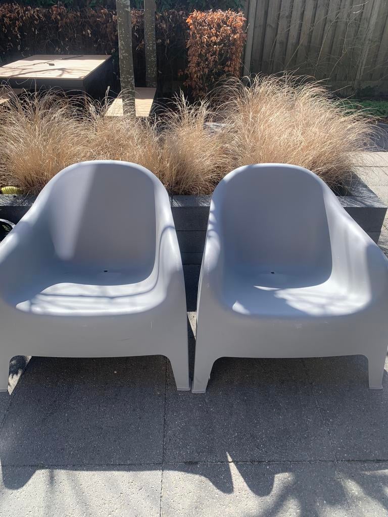 Kuipstoel Ikea 2 stuks ( samen €40), Ophalen, Zo goed als nieuw, Kunststof