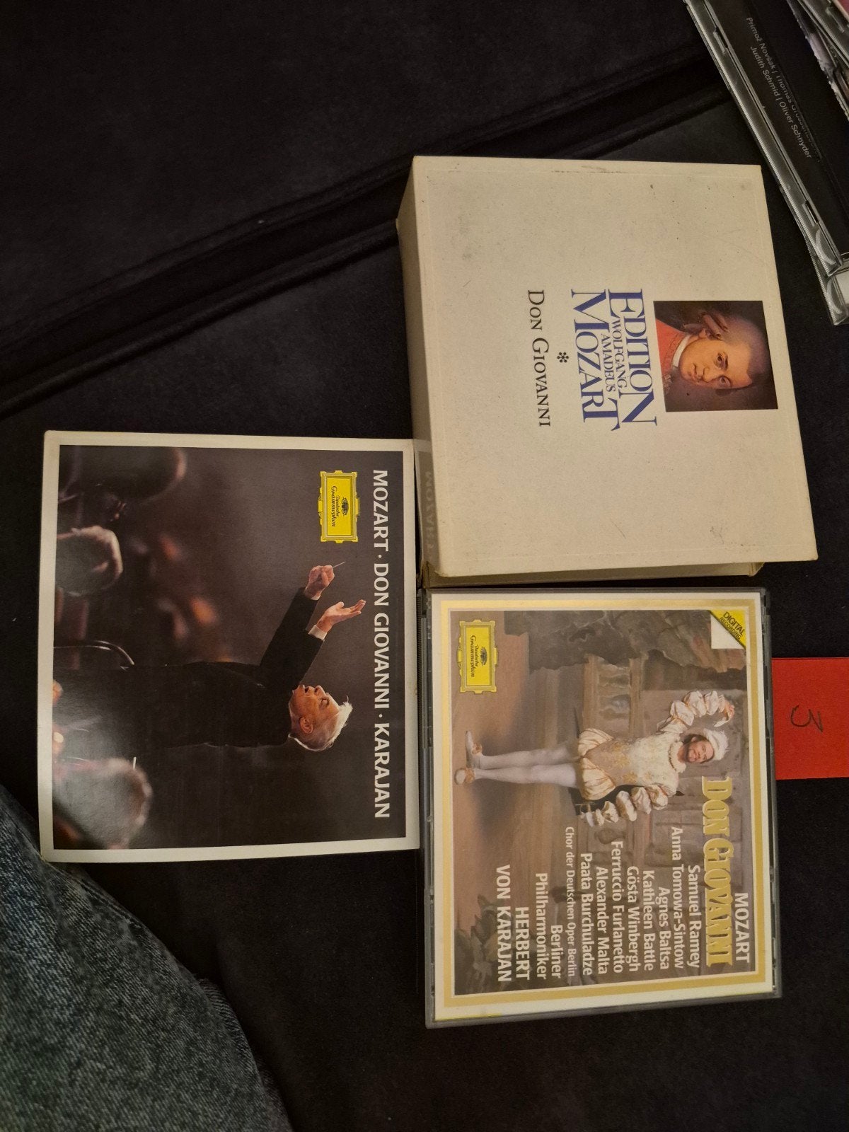 Mozart: Don Giovanni - Karajan (Deutsche Grammophon), Inclusief boekje, Boxset, Mozart, Opera of Operette