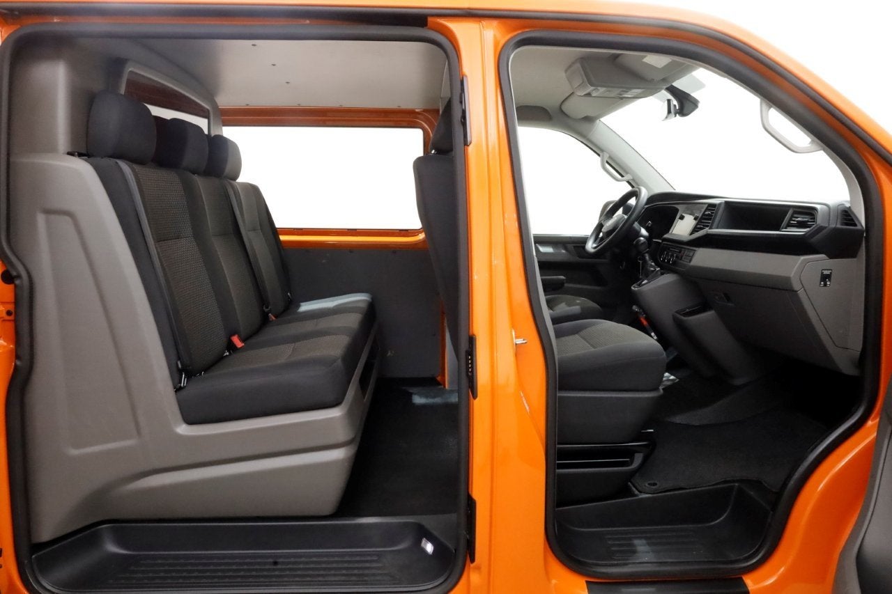 Volkswagen Transporter T6.1 2.0 TDI 110pk Lang D.C. Airco/Na, Auto's, Voorwielaandrijving, 15 km/l, Gebruikt, Euro 6