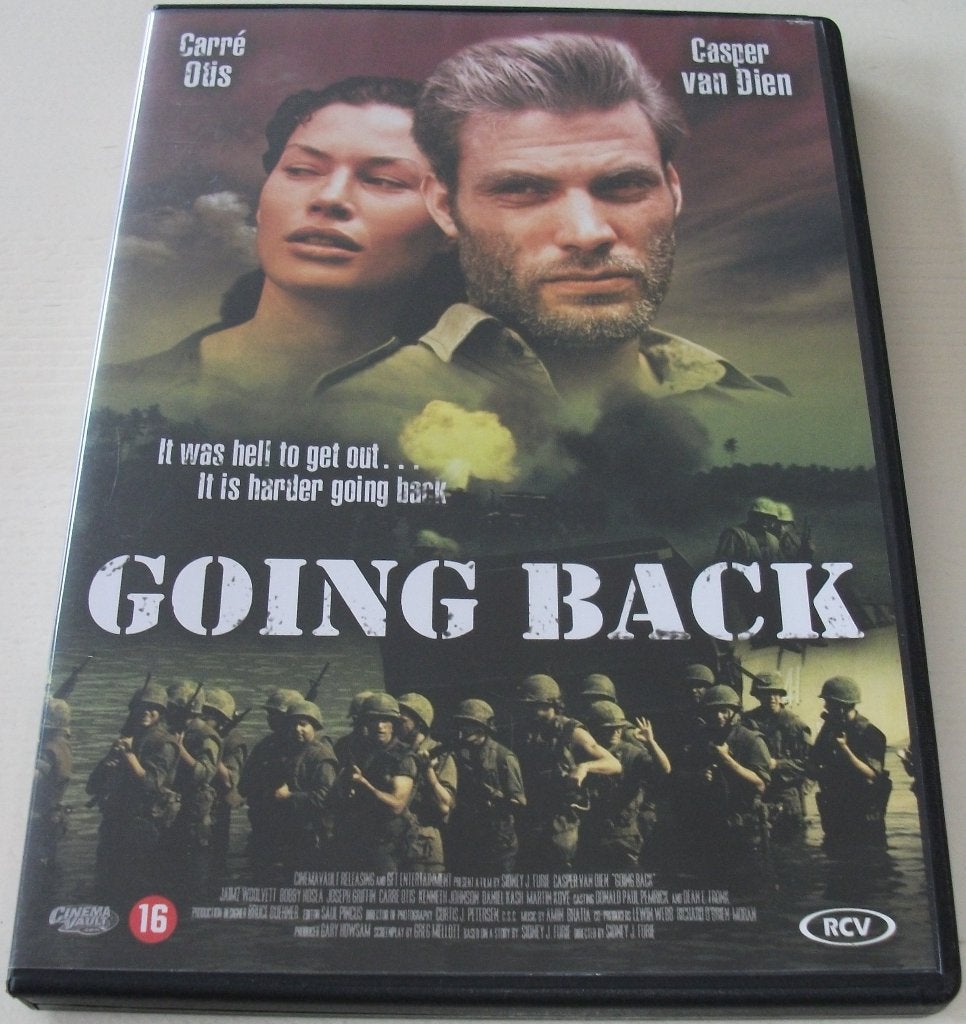 Dvd *** GOING BACK *** It was hell to get out..., Vanaf 16 jaar, Ophalen of Verzenden, Zo goed als nieuw, Oorlog
