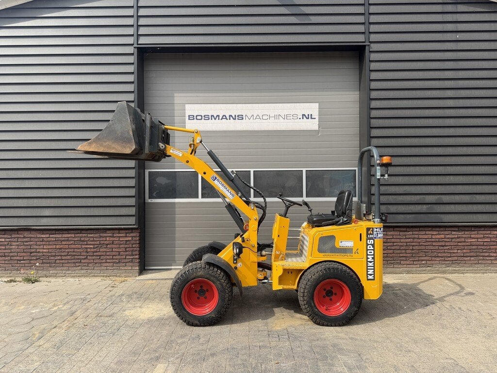 Knikmops 130 minishovel BJ 2024 €490 LEASE, Zakelijke goederen, Wiellader of Shovel