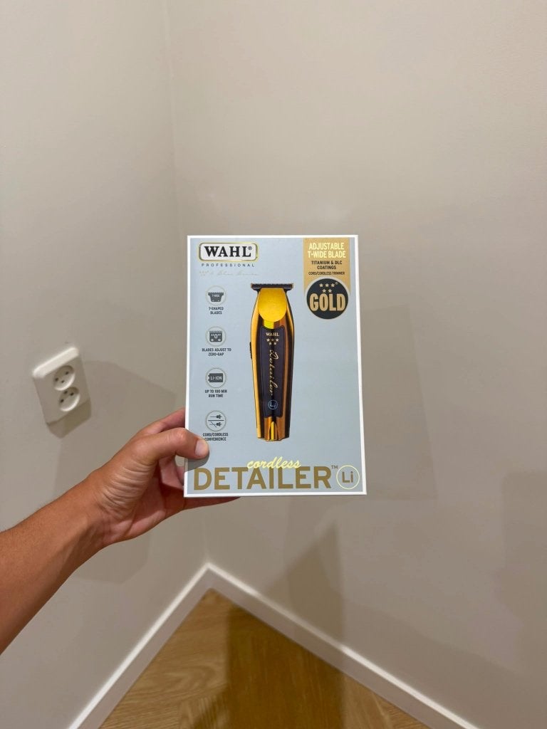 WAHL Cordless Detailer Li Gold – Professionele Trimmer, Ophalen of Verzenden, Nieuw, Tondeuse