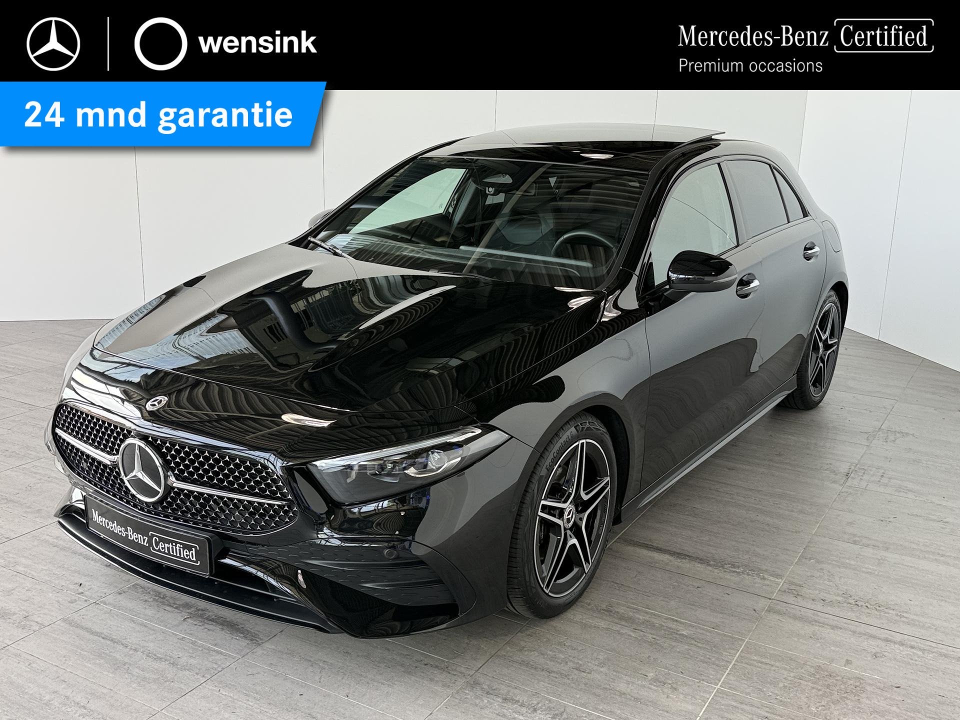 Mercedes-Benz A-klasse 180 Business Solution AMG | Night pak, Auto's, Mercedes-Benz, Gebruikt, 4 cilinders, Zwart, Origineel Nederlands