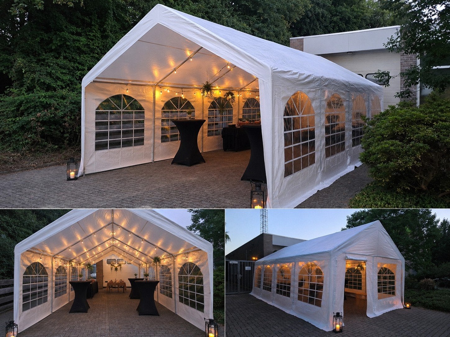 Partytent feesttent te huur party tent verhuur, Hobby en Vrije tijd, Feestartikelen | Verhuur, Ophalen, Zo goed als nieuw, Overige