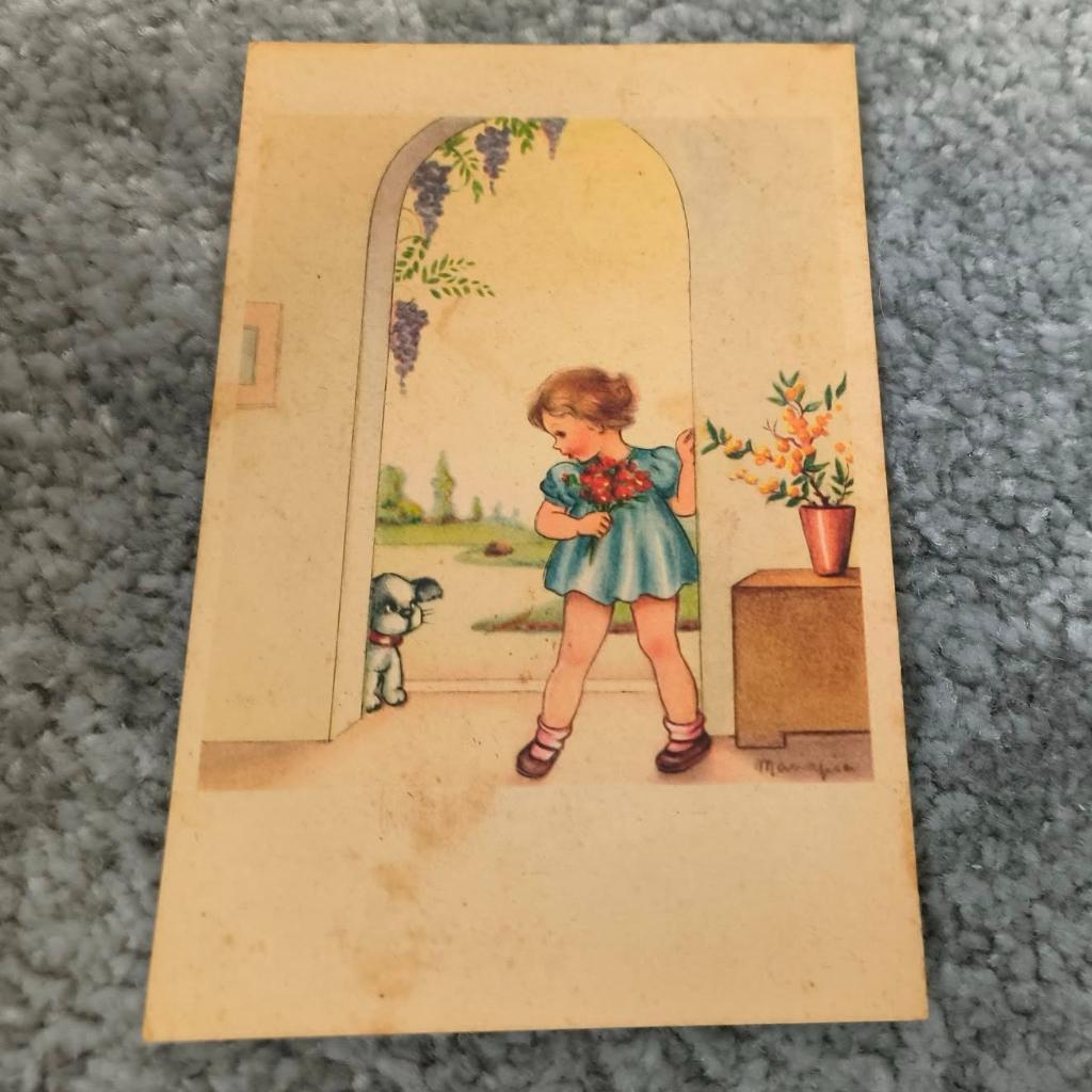 Kinderkaart (3), Ophalen of Verzenden, 1940 tot 1960, Gelopen, Kinderen