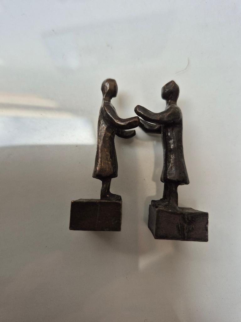 BRONZEN BEELDJES, Verzamelen, Beelden en Beeldjes, Verzenden, Zo goed als nieuw, Mens