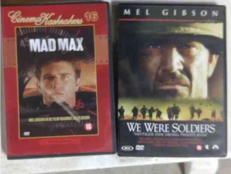 Mel Gibson DVD 's + VHS - hoeft niet in 1 koop, Cd's en Dvd's, Dvd's | Drama, Vanaf 16 jaar, Ophalen of Verzenden, Zo goed als nieuw