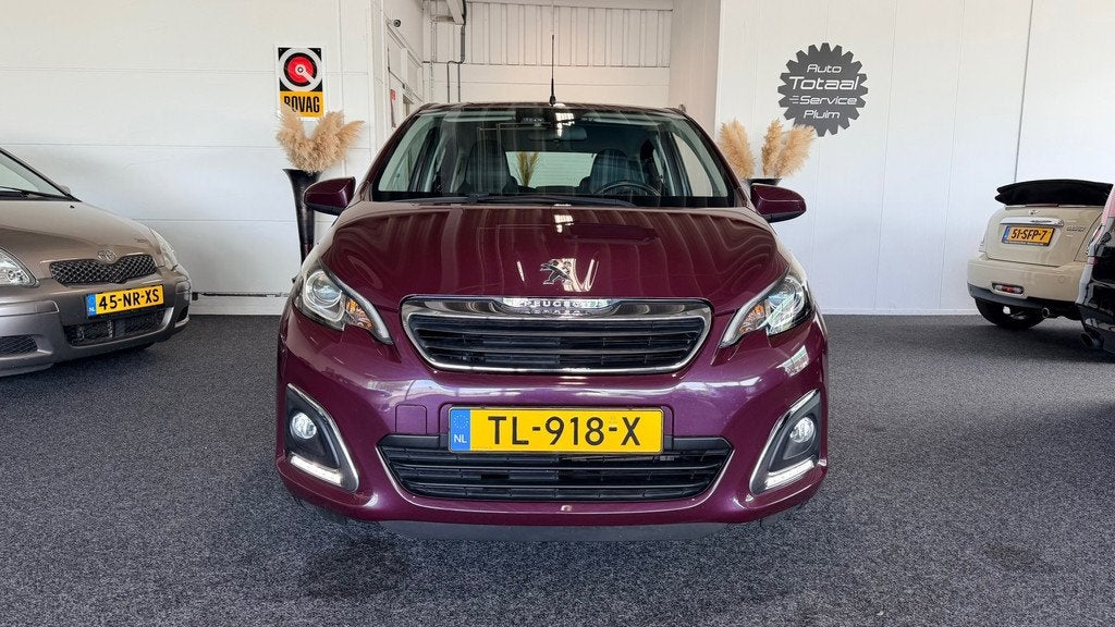 Peugeot 108 1.0 e-VTi Allure, Airco, Nav Automaat, Stof, Gebruikt, Euro 6, 4 stoelen