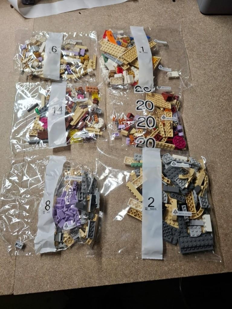 LEGO ǀ Disney Princess Belle en het Beest Kasteel | DC10183, Compleet, Lego, Ophalen of Verzenden, Disney