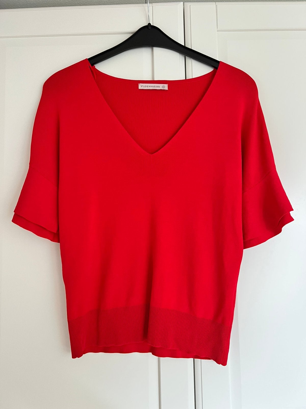 Studio anneloes vita vneck pullover trui  M rood, Ophalen of Verzenden, Zo goed als nieuw, X, Rood