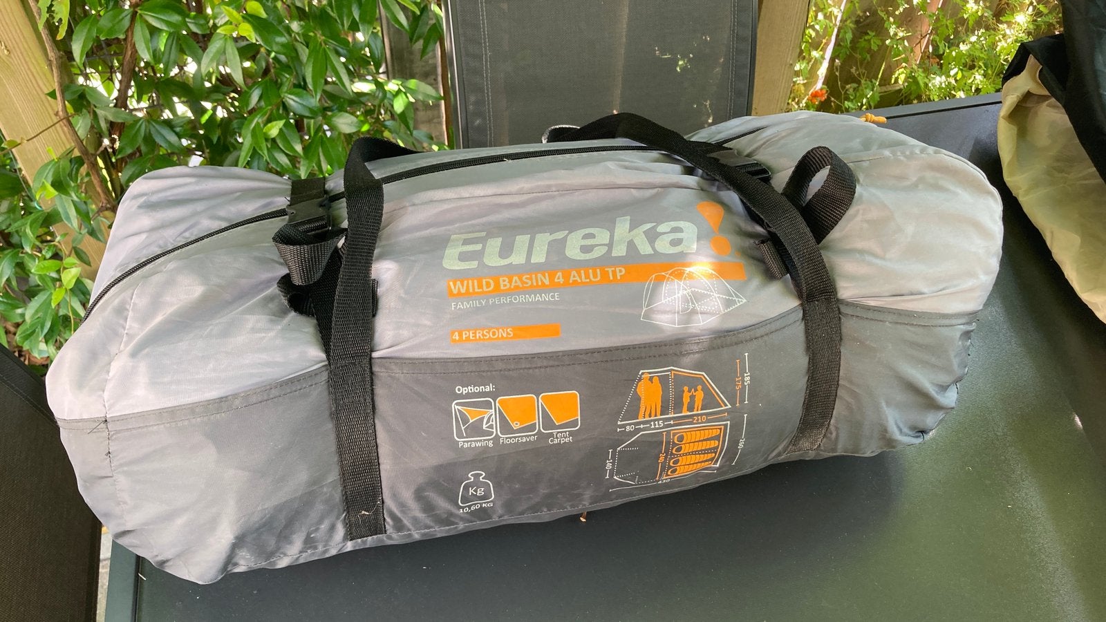 DEFECTE Eureka Wild Basin 4 tent, Caravans en Kamperen, Ophalen, Gebruikt, Tot en met 4