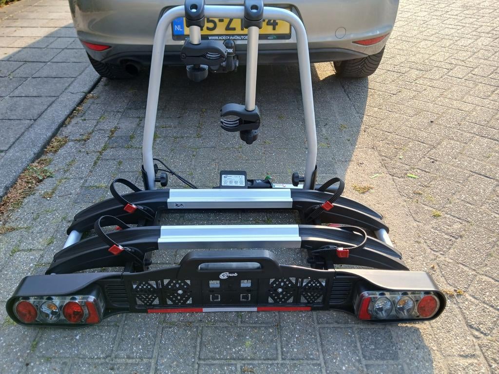 Travel en co/Anwb fietsendrager voor 2 fietsen, Auto diversen, Fietsendragers, Ophalen, Elektrische fiets, Zo goed als nieuw, 2 fietsen