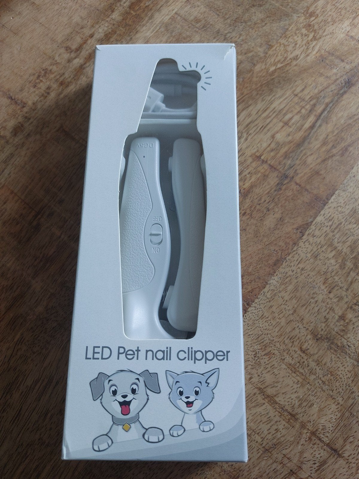 Nagelknipper voor huisdieren  met led, Ophalen, Nieuw