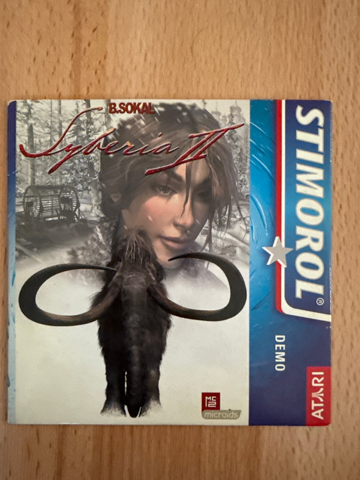 Syberia II Demo PC Game - Stimorol Promotie, Avontuur en Actie, Gebruikt, 1 speler, Ophalen of Verzenden