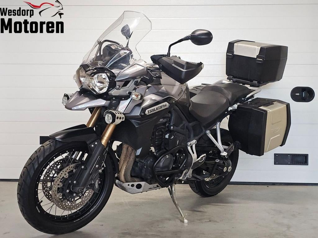 TRIUMPH TIGER 1200 EXPLORER XC MEGA COMPLEET DEALER ONDERH., Motoren, 1215 cc, Motorrijbewijs A, Bedrijf, Meer dan 35 kW