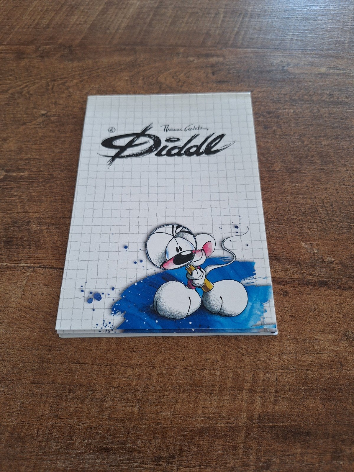 Diddl A6 blok nr 51 met 14 blaadjes, Ophalen of Verzenden, Diddl, Gebruikt, Papier, Kaart of Schrift