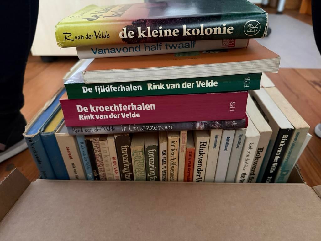 44x Rink van der Velde (bijna zijn gehele oeuvre), Antiek en Kunst, Ophalen of Verzenden, Rink van der Velde