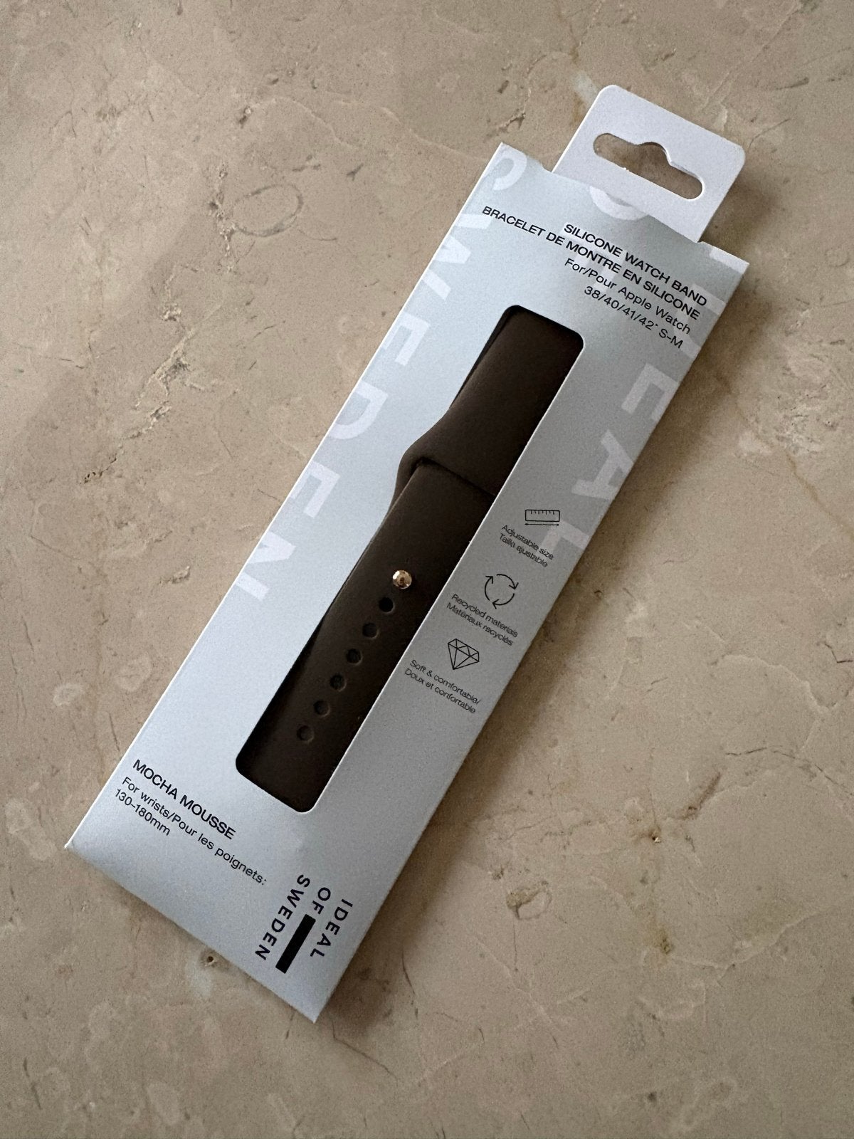 Ideal of Sweden Siliconen Horlogebandje Apple Watch, Sieraden, Tassen en Uiterlijk, Overige merken, Kunststof, Polshorloge, Nieuw