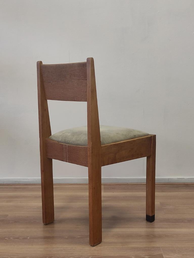 2x Art Deco stoel LOV Oosterbeek eetkamerstoel hout stoelen, Ophalen, Gebruikt, Twee, Bruin