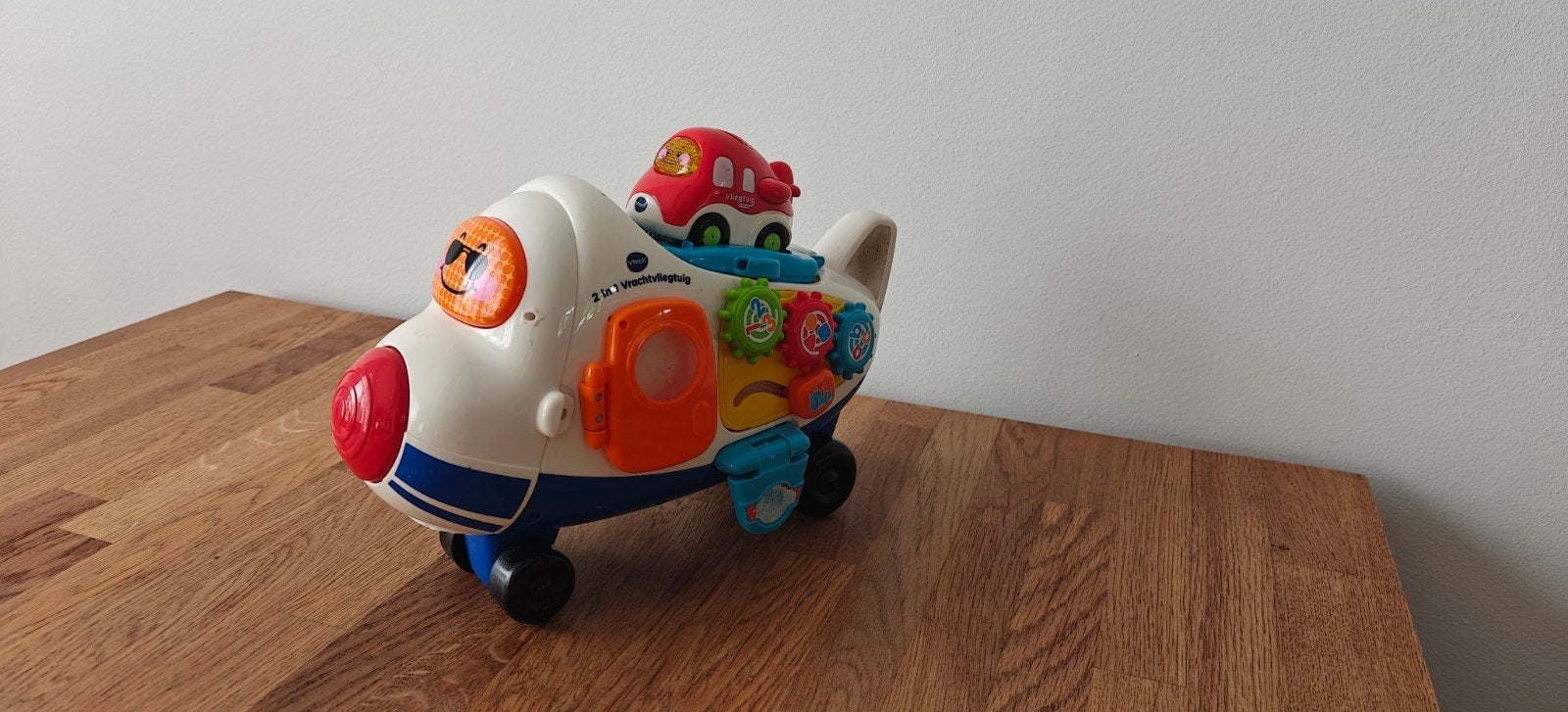 VTech Toet Toet Auto's Vliegtuig met auto, Kinderen en Baby's, Speelgoed | Vtech, Ophalen, Gebruikt