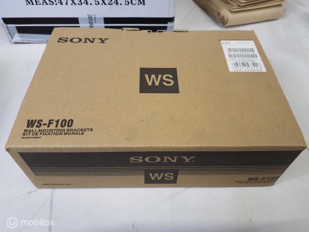 Muurbeugels Sony WS-F100 voor DAV-f200, Nieuw