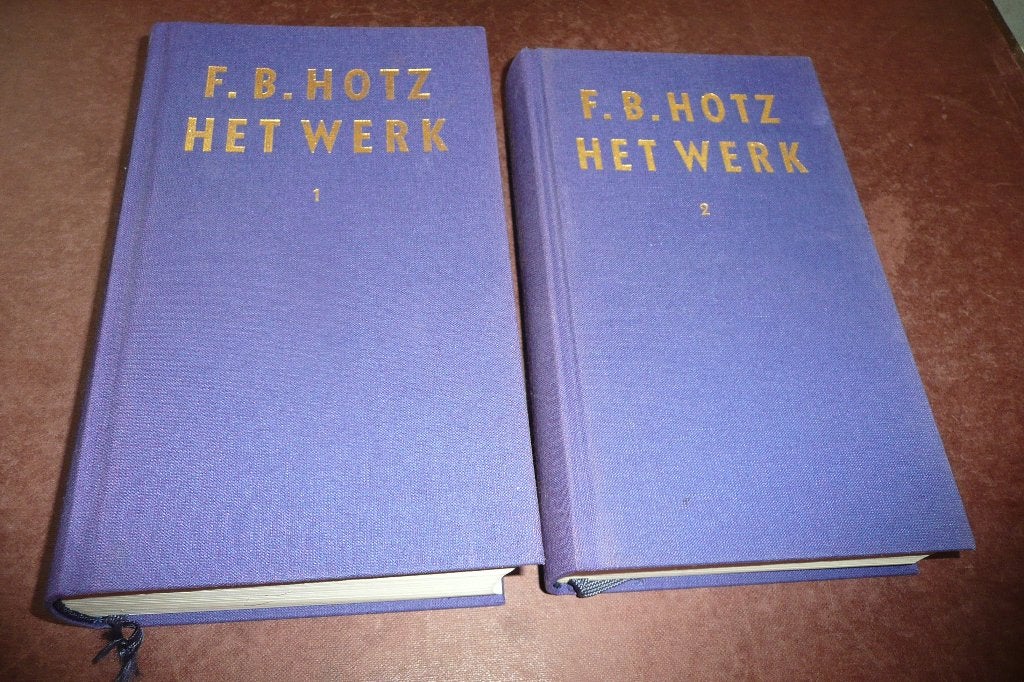 HET WERK (deel 1 & 2)  F.B. HOTZ., Boeken, Ophalen of Verzenden, Zo goed als nieuw, HET WERK (deel 1 & 2)  F.B. HOTZ., Nederland