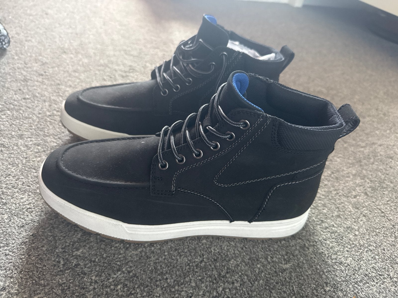 Dune London Black Souls Trainers - Maat 43, Ophalen, Nieuw, Zwart, Sneakers of Gympen