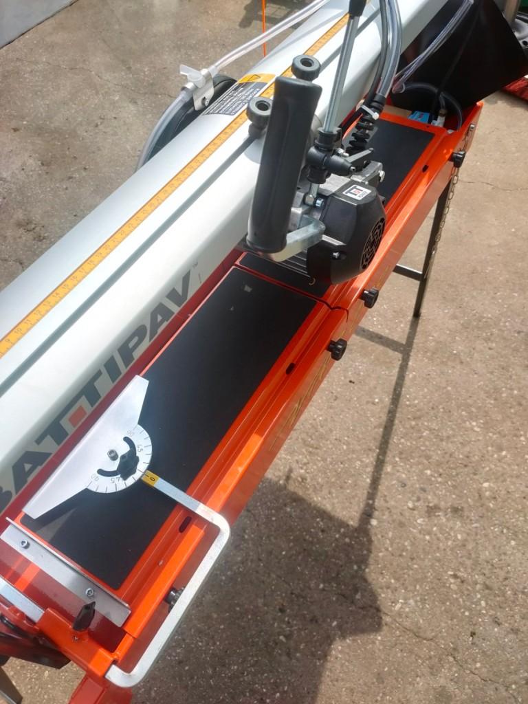tegelsnijmachine Battipav VIP290, Doe-het-zelf en Verbouw, Ophalen, 60 cm of meer, Nieuw, 10 m² of meer