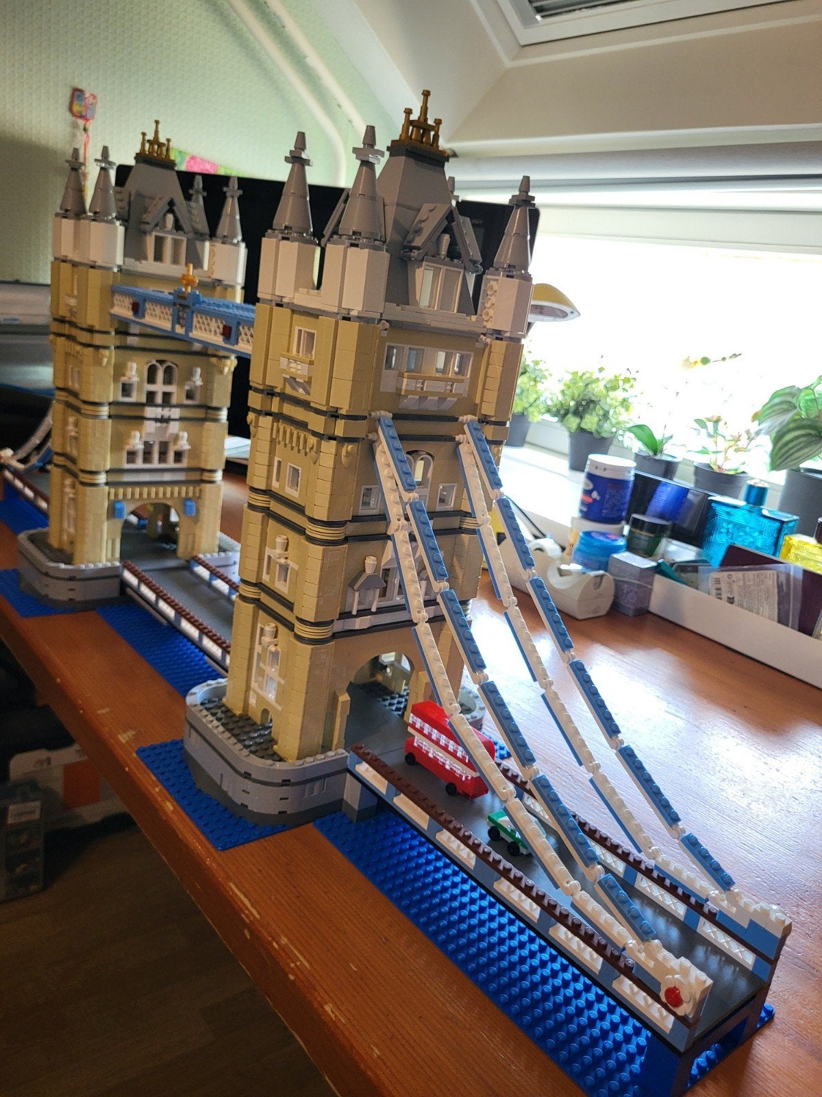 Tower Bridge londres. 10214, Kinderen en Baby's, Ophalen, Lego, Zo goed als nieuw, Inclusief doos