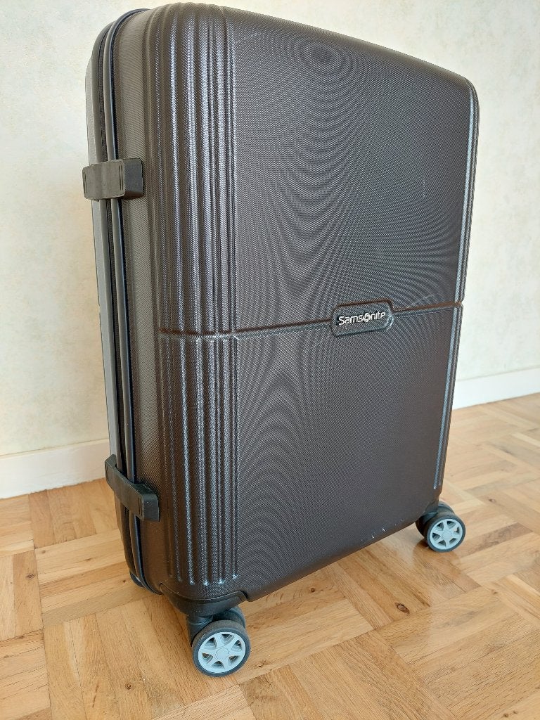 Samsonite Orfeo Trolley. Cabin 55 cm met 4 wielen, Ophalen, Gebruikt, 50 tot 60 cm, Hard kunststof
