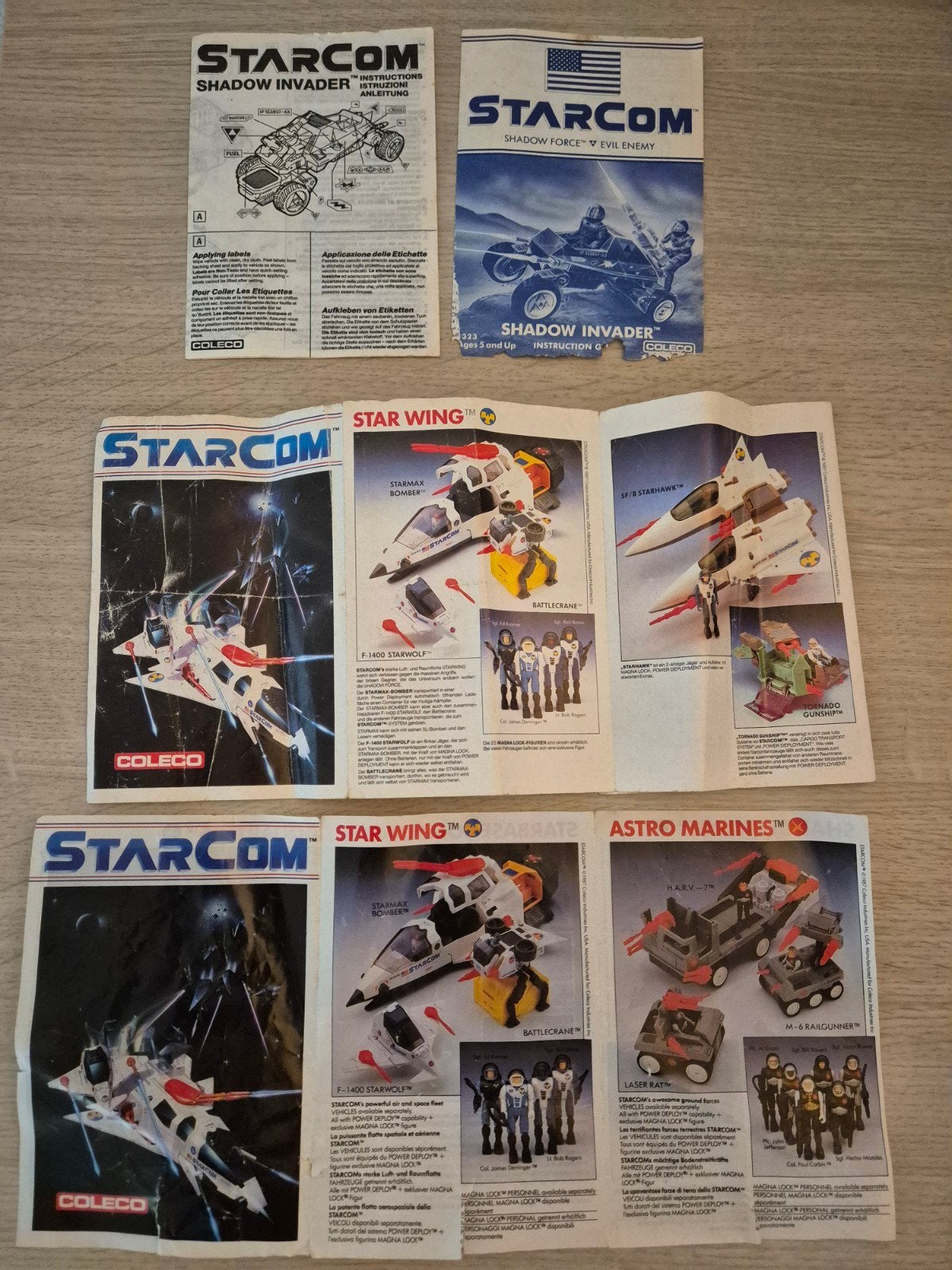 Starcom handleiding en folders., Ophalen of Verzenden