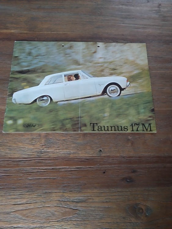 Ford Taunus 17 M [ 12 / 1963 ] 12 pag., Verzenden, Zo goed als nieuw, Ford