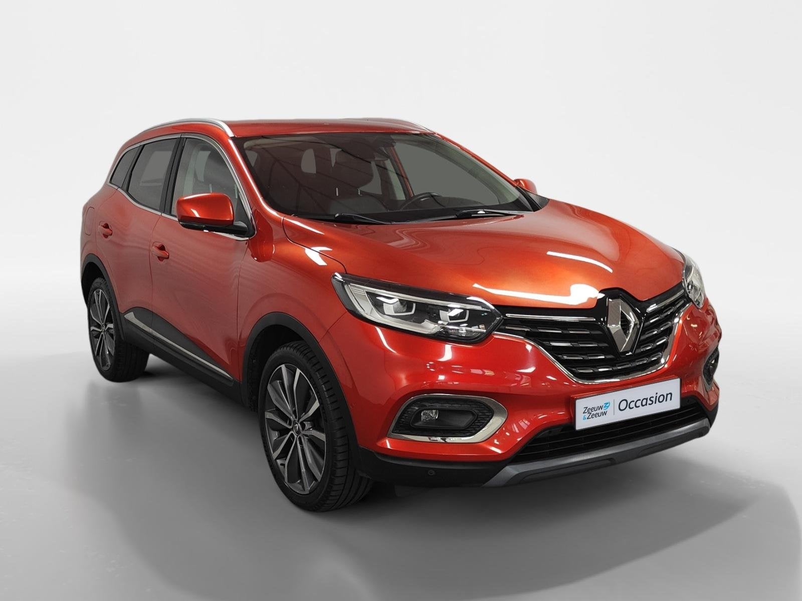 Renault Kadjar 1.3 TCe Intens NAVI AIRCO CAMERA CRUISE CONRO, Auto's, Gebruikt, Euro 6, 4 cilinders, Leder en Stof