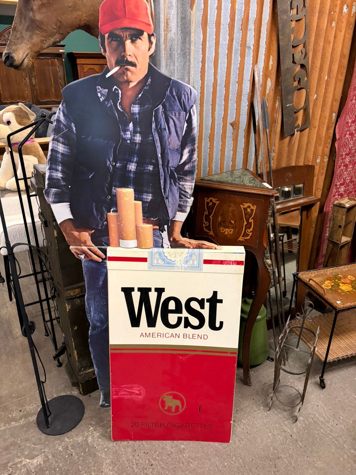 West American bland reclame bord, Ophalen, Reclamebord, ., .